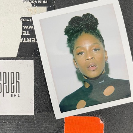 Julie Adenuga's poster.